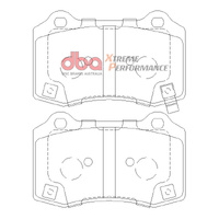 DBA Rear Brake Pads Set DB8805XP