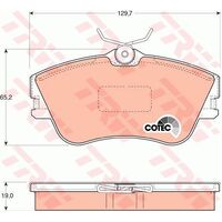 TRW Front Brake Pad GDB1092