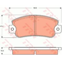 TRW Brake Pads GDB7553