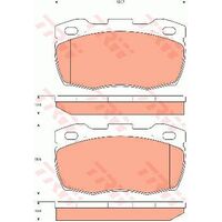 TRW Brake Pads GDB7591