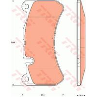 TRW Brake Pads GDB7719