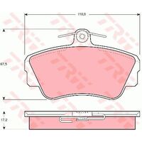 TRW Front Brake Pad GDB812