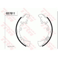 TRW Rear Brake Shoes GS7816