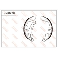 TRW Rear Brake Shoes GS7843