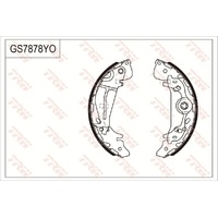 TRW Rear Brake Shoes GS7881