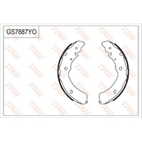 TRW Rear Brake Shoes GS7888