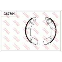 TRW Rear Brake Shoes GS7898