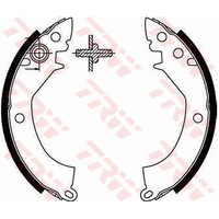 TRW Rear Brake Shoes GS8185