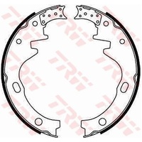 TRW Rear Brake Shoes GS8260