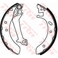 TRW Rear Brake Shoes GS8536
