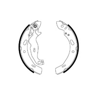 TRW Rear Brake Shoes GS8622
