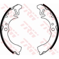 TRW Rear Brake Shoes GS8651
