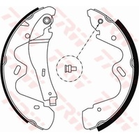 TRW Rear Brake Shoes GS8655