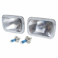 Headlight H4 Upgrade Kit Fit Hilux 83-05 Hi Watt Globes 1 Pair