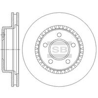 HiQ Front Brake Rotors Set SD5332
