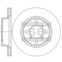 HiQ Front Brake Rotors Set SD4822