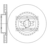 HiQ Front Brake Rotors Set SD4715