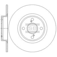 HiQ Rear Brake Rotors Set SD4680