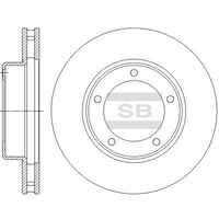 HiQ Front Brake Rotors Set SD4037