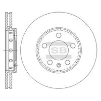 HiQ Front Brake Rotors Set SD5401