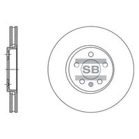 HiQ Front Brake Rotors Set SD5408