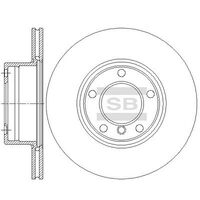 HiQ Front Brake Rotors Set SD5203