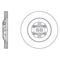 HiQ Front Brake Rotors Set SD4506