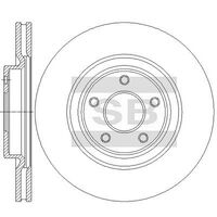 HiQ Front Brake Rotors Set SD4277