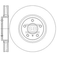 HiQ Front Brake Rotors Set SD4247