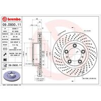 Brembo Front Brake Rotors Set 09.D930.11