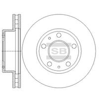 HiQ Front Brake Rotors Set SD5507