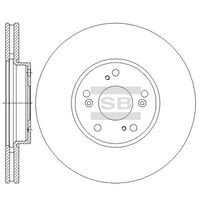 HiQ Front Brake Rotors Set SD4121