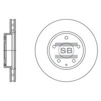 HiQ Front Brake Rotors Set SD4421