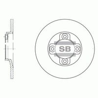 HiQ Rear Brake Rotors Set SD4403