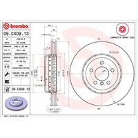 Brembo Front Brake Rotors Set 09.C409.13