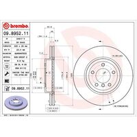 Brembo Front Brake Rotors Set 09.8952.11