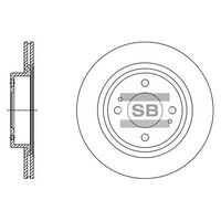 HiQ Front Brake Rotors Set SD4332