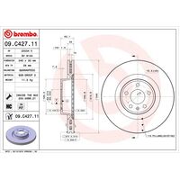 Brembo Front Brake Rotors Set 09.C427.11