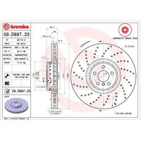Brembo Front Brake Rotors Set 09.D897.23