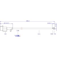 HiQ Rear Brake Wear Sensor SWS3900