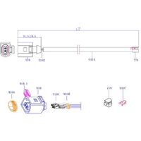 HiQ Rear Brake Wear Sensor SWS2803