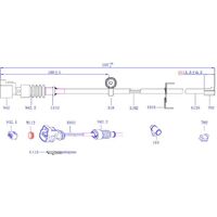 HiQ Front Brake Wear Sensor SWS5200