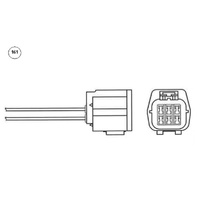 NGK Lambda Sensor LZA07-MD16