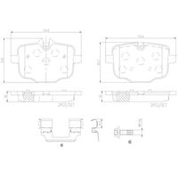 Brembo Rear Brake Pads Set P06101N