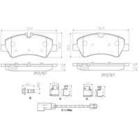 Brembo Rear Brake Pads Set P24187N