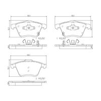 Brembo Front Brake Pads Set P49038N