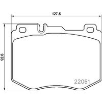 Brembo Front Brake Pads Set P50120