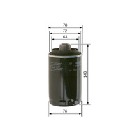 Bosch Oil Filter P7080
