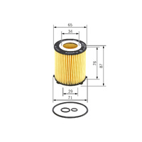 Bosch Oil Filter P7166
