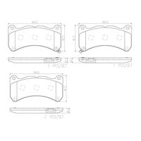 Brembo Front Brake Pads Set P83146N